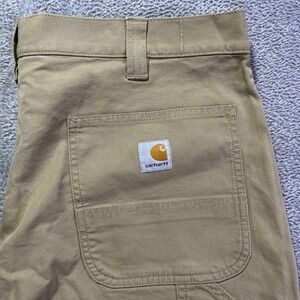 Carhartt Relaxed Fit Khaki Shorts Men's Size 38 Casual‎ Workwear Utility Outdoor